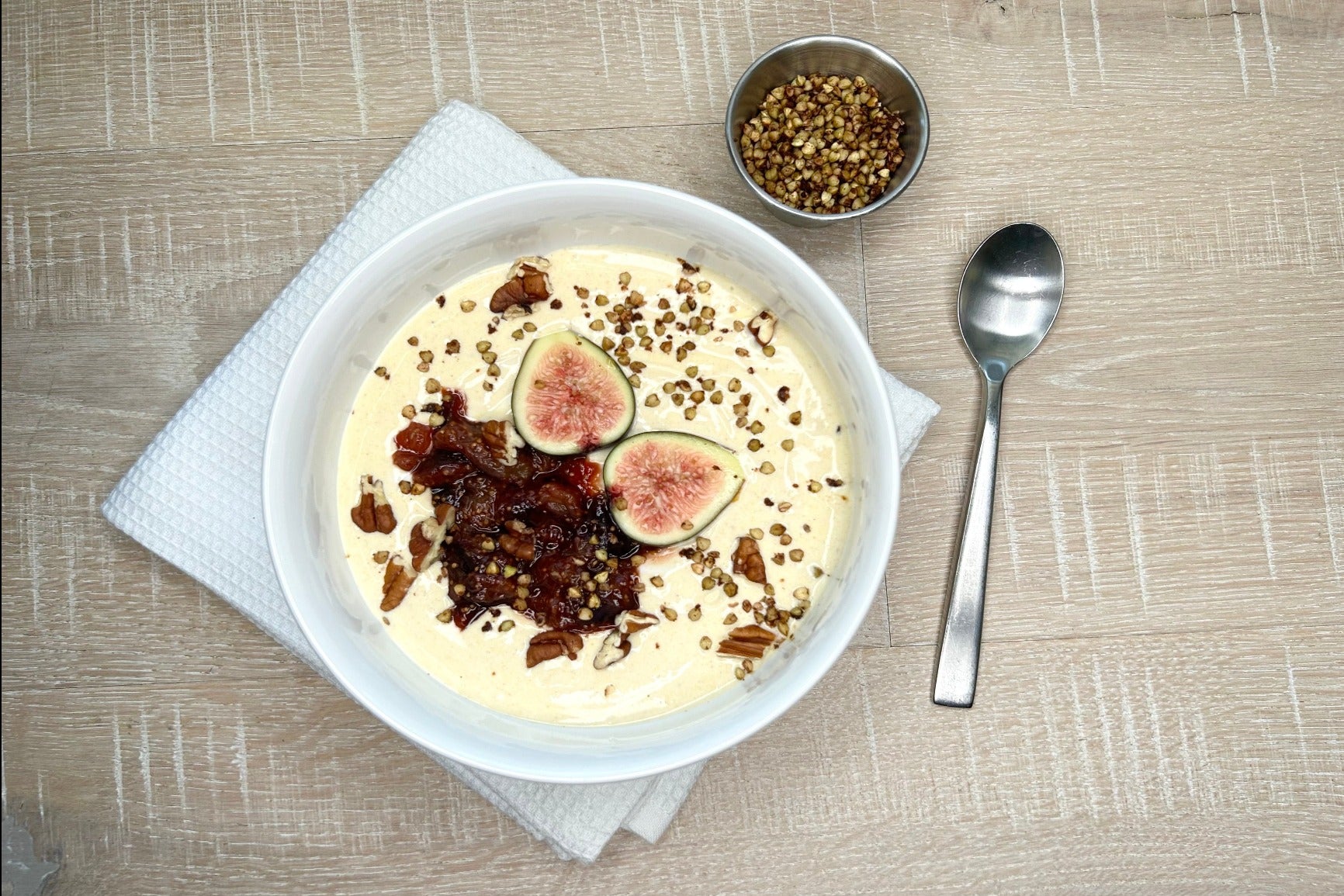 Pumpkin Yogurt Parfait w/ Figs