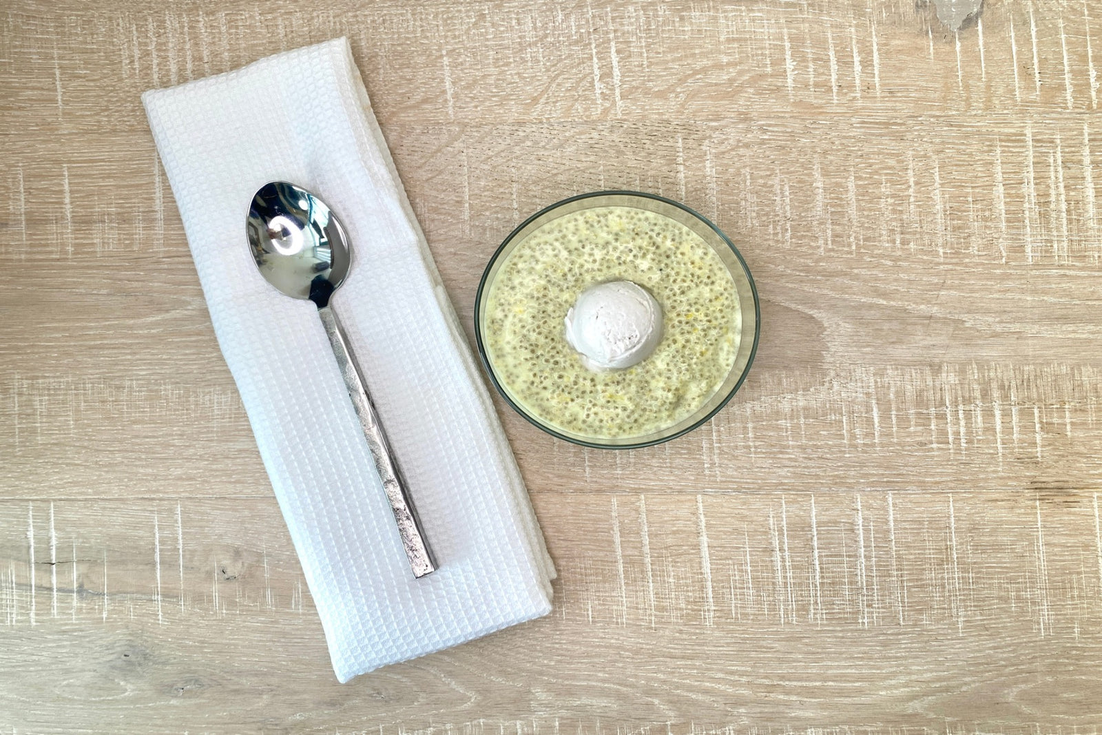 Lemon Curd Chia Pudding w/ Coconut Whip