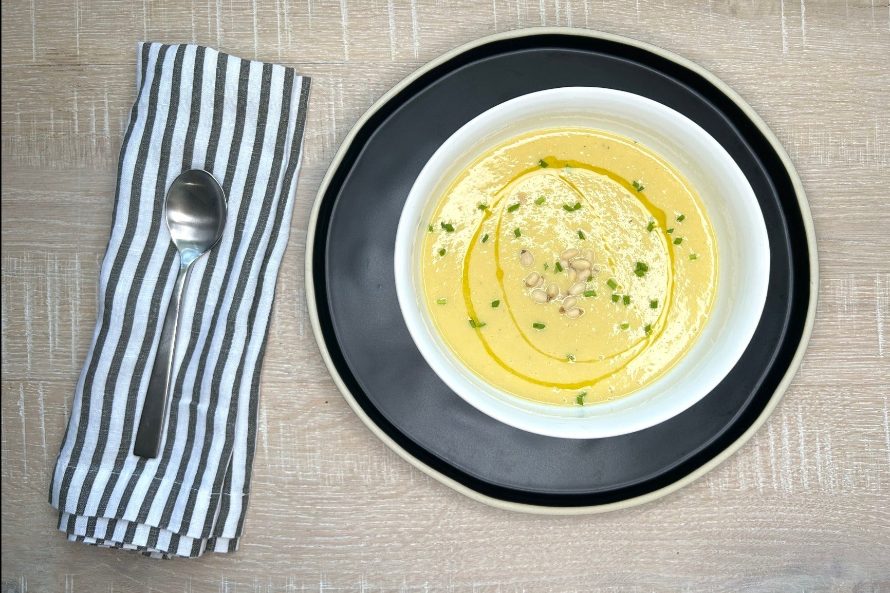 Chino Farms Corn Soup