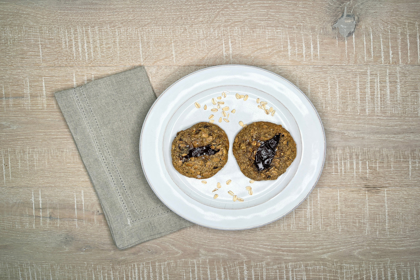 Superfood Protein Oatmeal Cookies