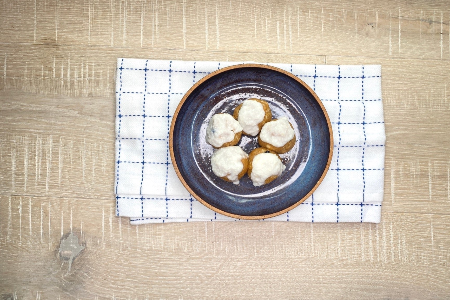 Blueberry Pie Protein Bites