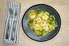 Garlic Butter Lemon Shrimp w/ Zoodles