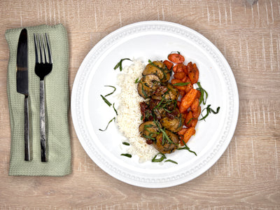 *NEW* Turkey Meatballs in a Sun-dried Tomato Garlic Sauce