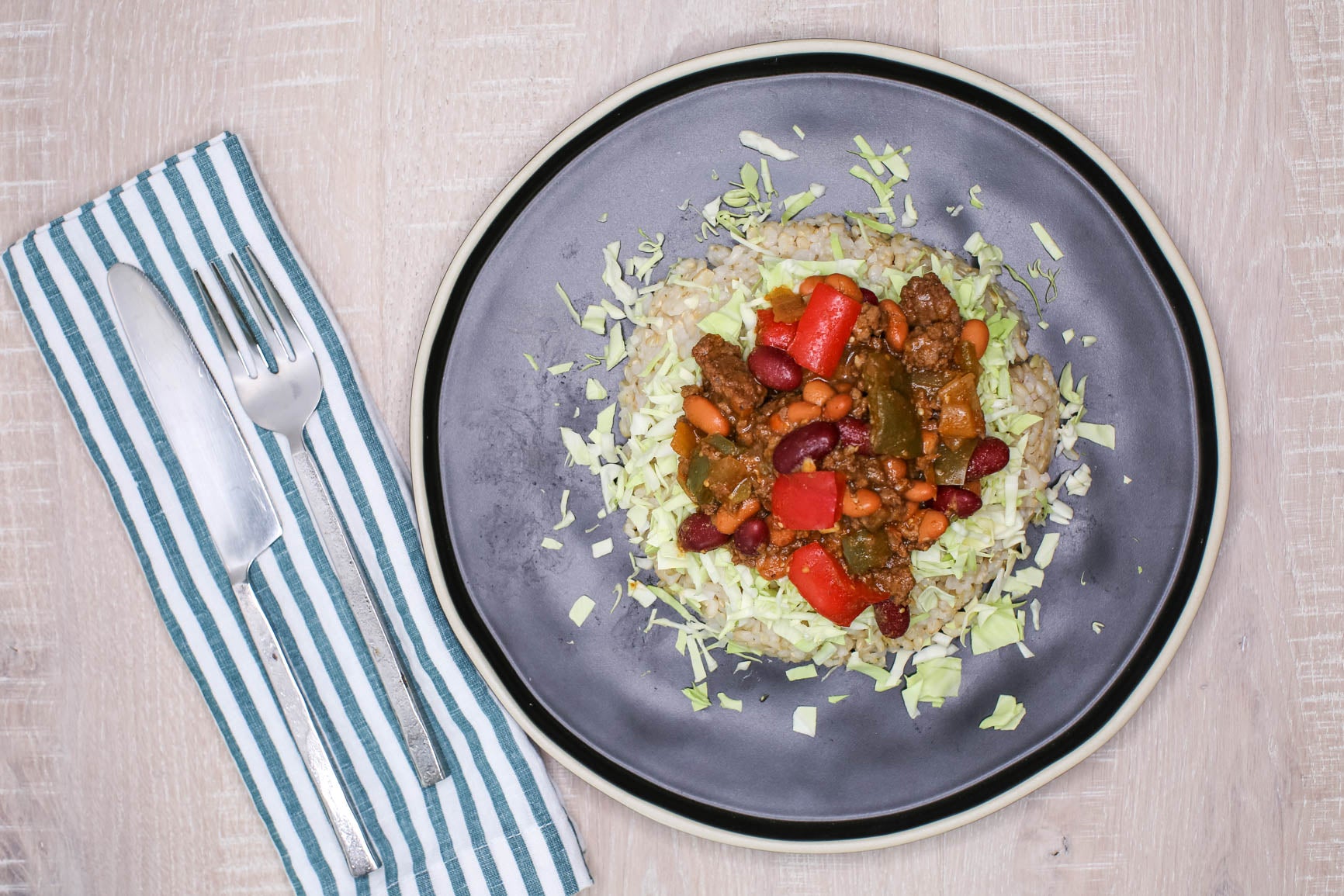 Beef & Turkey Chili w/ quinoa