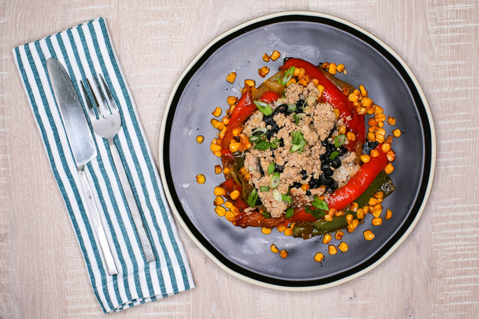 Vegetarian Fajita Bowl