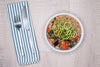 Lemon Herb Ratatouille w/ Farro - Vegetarian