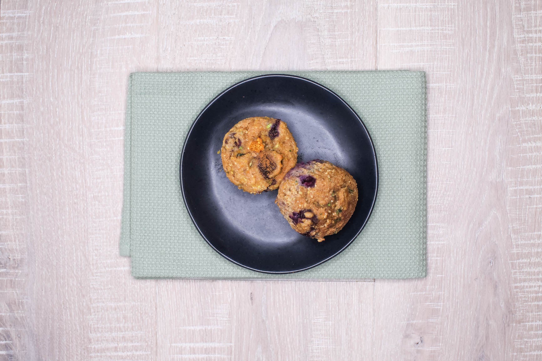 Banana Chai Chocolate Chunk Muffins (Gluten-free)