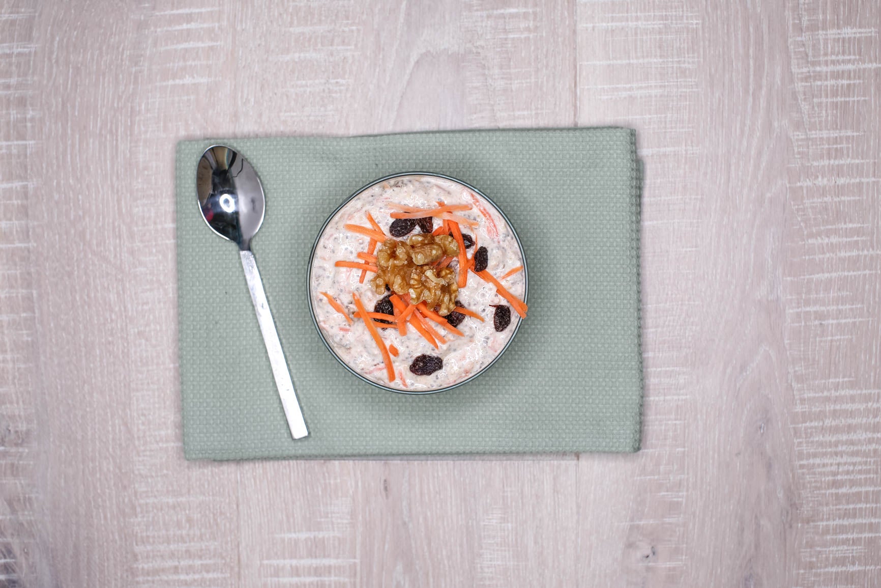 Carrot Cake Overnight Oats