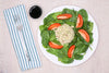 Albacore Tuna Salad w/ Spinach, Tomatoes and Balsamic Vinaigrette