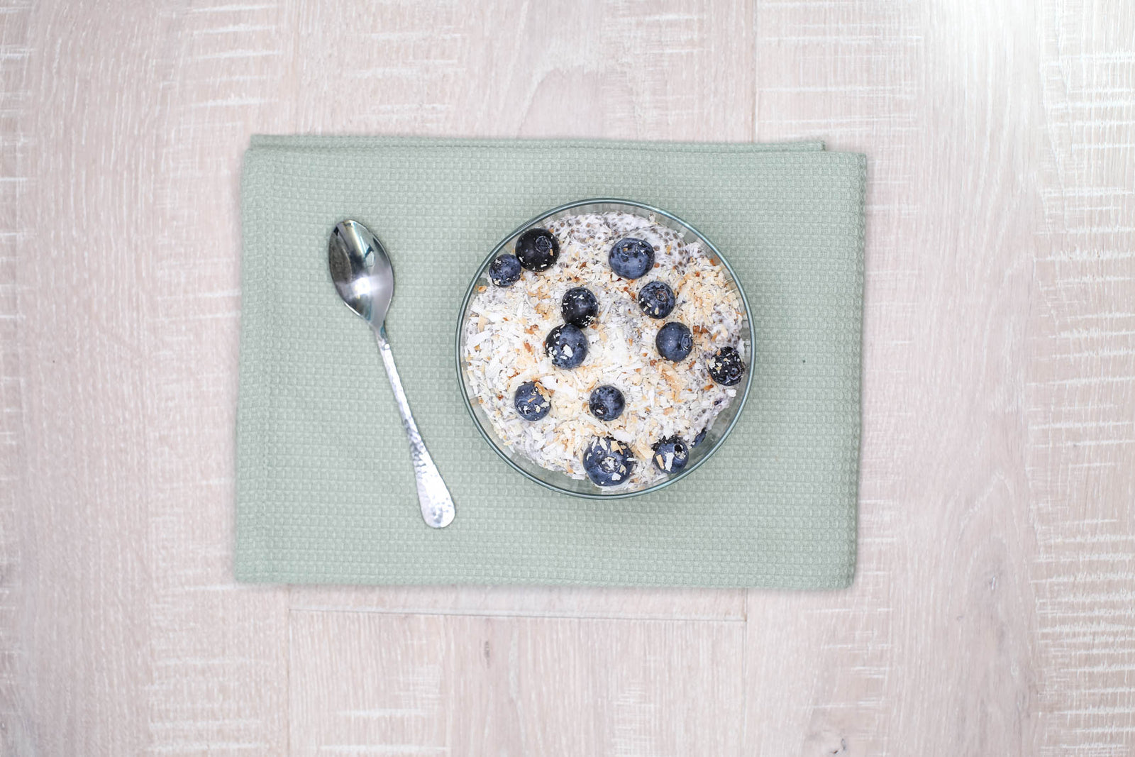 Coconut Blueberry Chia Pudding