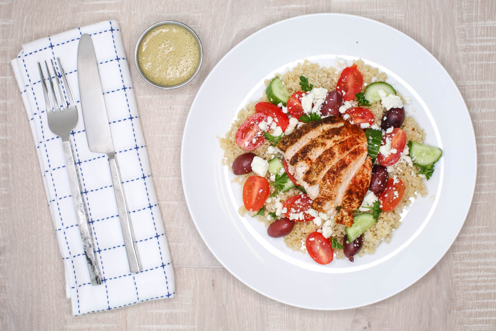 Greek Quinoa Bowl