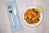 Sweet Potato Red Curry + Brown Rice w/ Shrimp