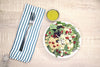 Kale Salad + Quinoa, Cranberry, Almonds & Tarragon Mint Vinaigrette