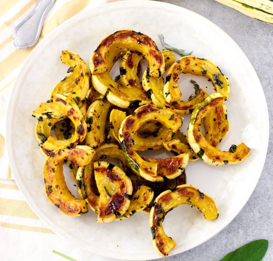 SIDE - Caramelized Delicata Squash & Pears