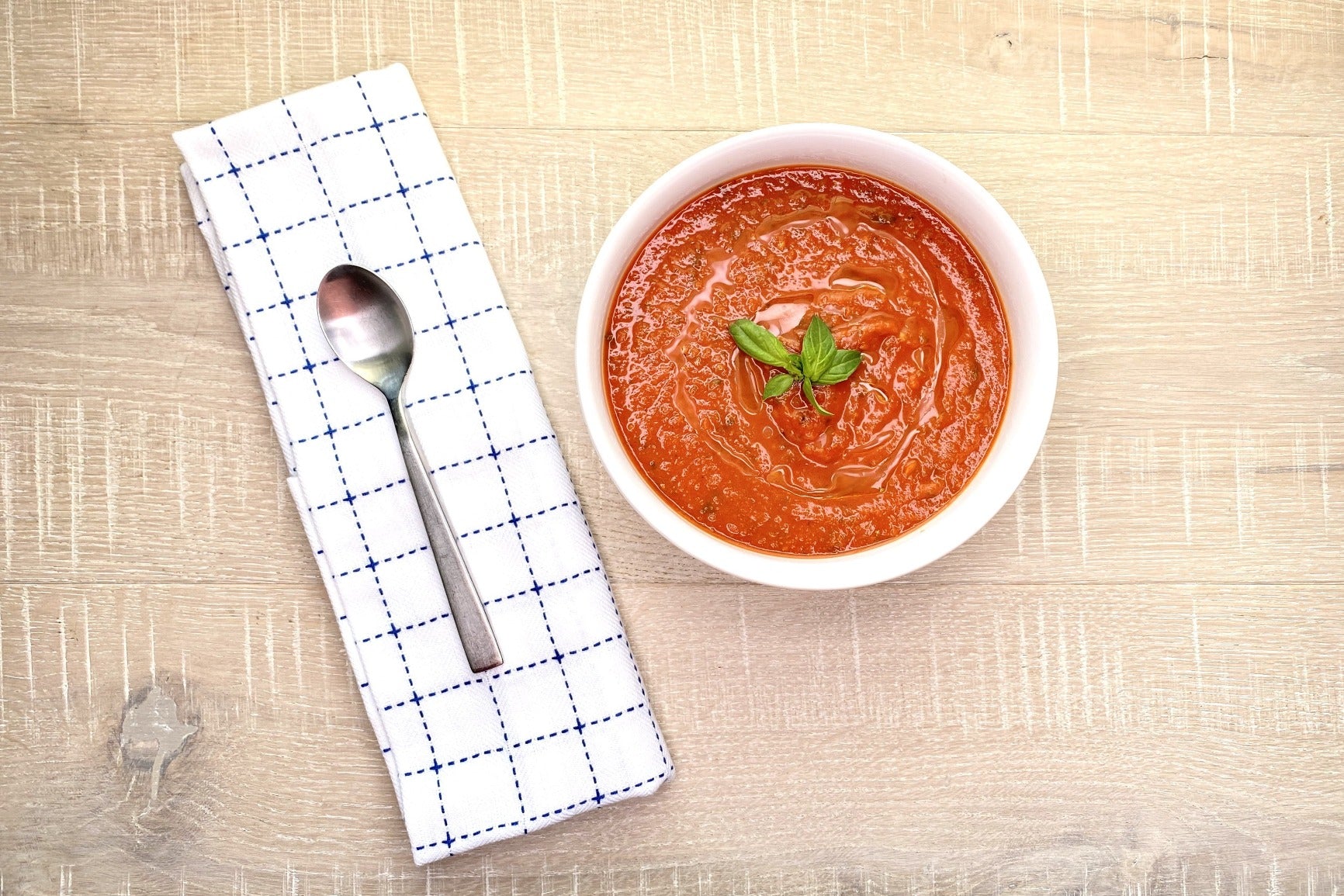 Roasted Tomato Basil Soup