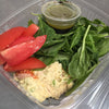 Albacore Tuna Salad w/ Spinach, Tomatoes and Balsamic Vinaigrette