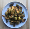 SIDE- Mustard Roasted Brussels Sprouts w/ Crispy Bacon