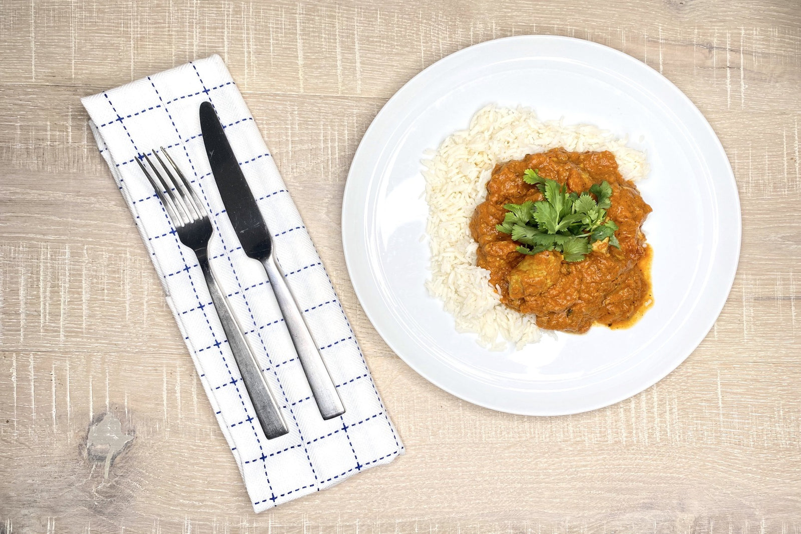 Indian Butter Chicken w/ Rice