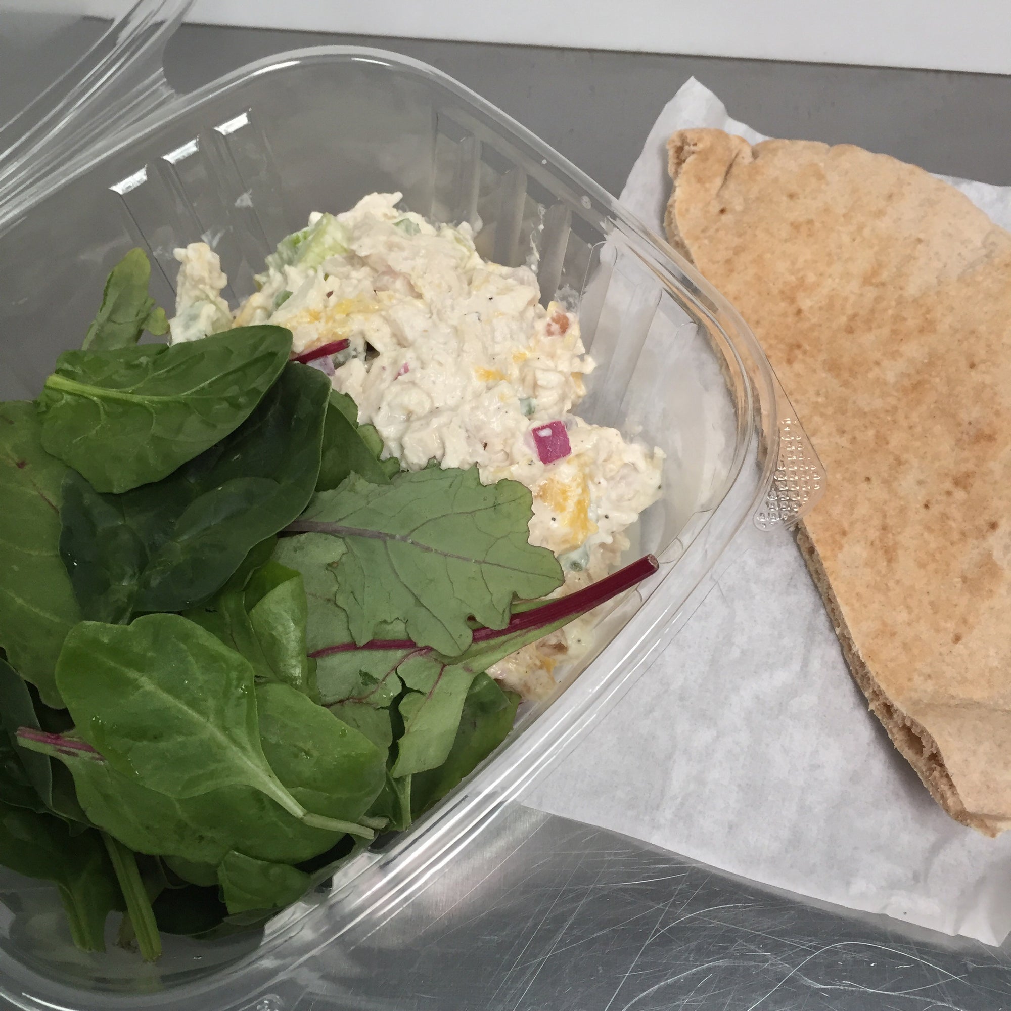 Mango Chutney Chicken Salad w/ Mixed Greens