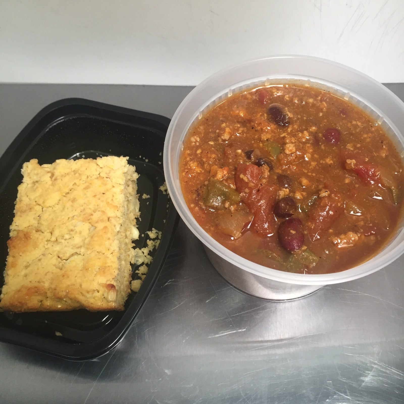 Turkey Pumpkin Chili w/ GF Maple Cornbread
