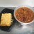 Turkey Pumpkin Chili w/ Maple Cornbread