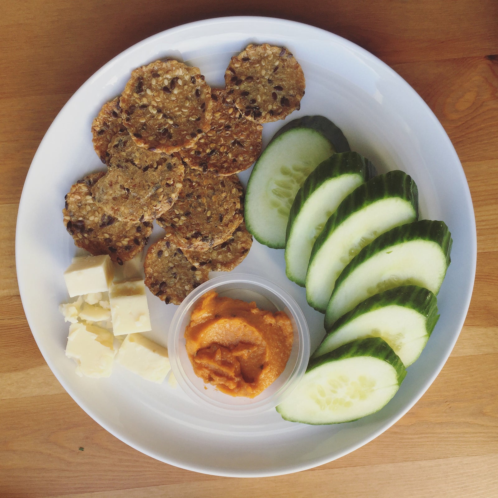 Snack Box -Mary's Gone Crackers (GF), Cucumbers & Aged Cheddar