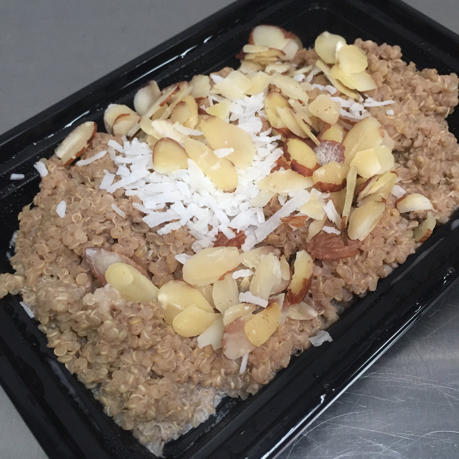 Spiced Chai Breakfast Quinoa w/ Toasted Coconut